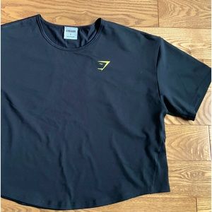 Gym shark sz S, T-shirt in black